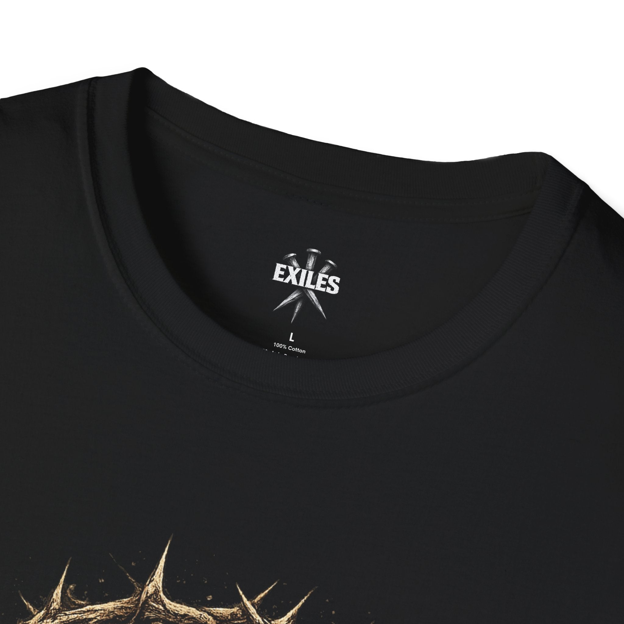 T-Shirt — "Religious People Killed Jesus" Crown of Thorns Graphic