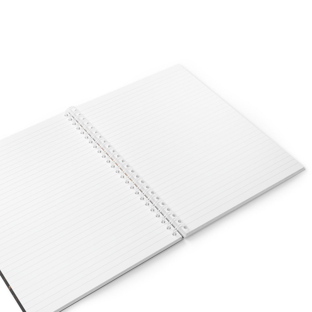 Knight Armor Spiral Notebook — "Welcome to the Battle" Warrior Journal