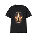 T-Shirt — "Not Theirs Anymore" Fiery Silhouette Graphic Tee