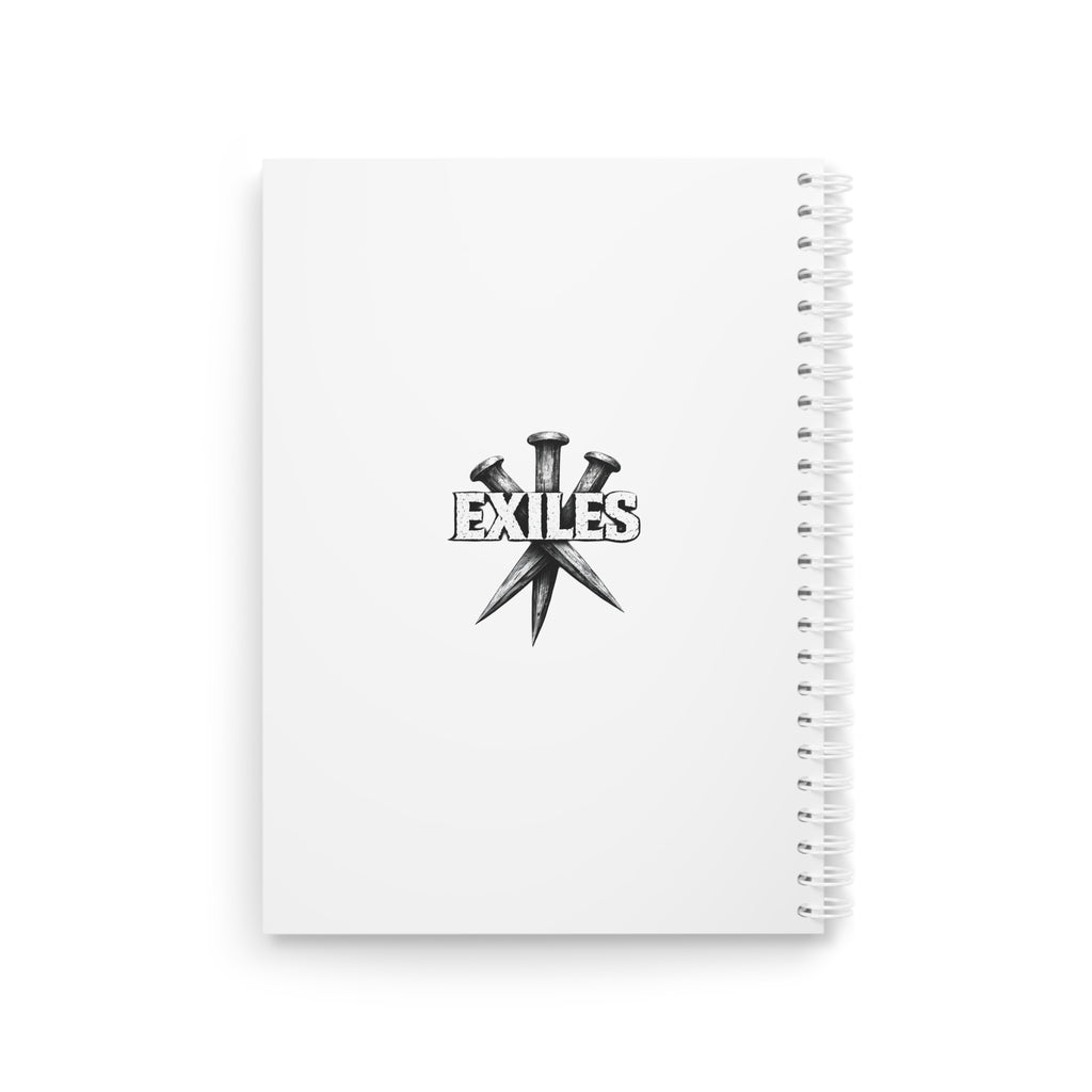 Knight Armor Spiral Notebook — "Welcome to the Battle" Warrior Journal