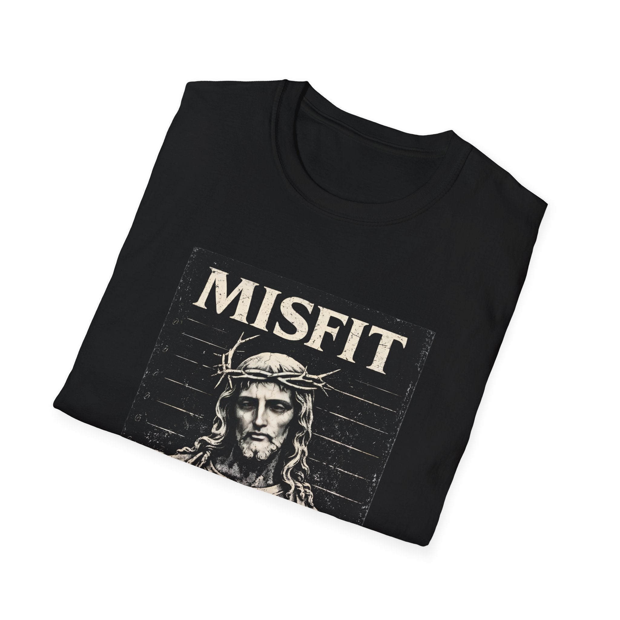 Misfit Jesus T-Shirt — "Ephesians 2:8 But Chosen" Christian Graphic Tee