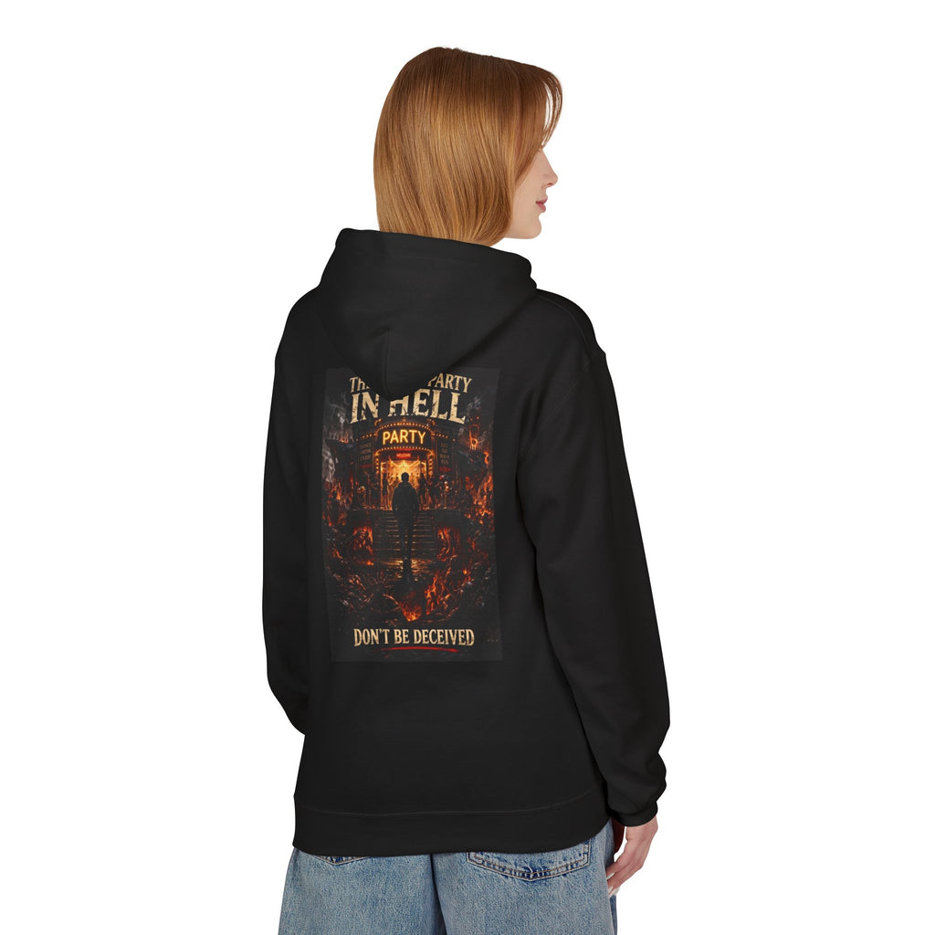 'There's No Party in Hell' Graphic Hoodie