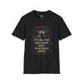 T-Shirt — "It’s All Fun and Games Until He Actually Comes" Christian Graphic Tee