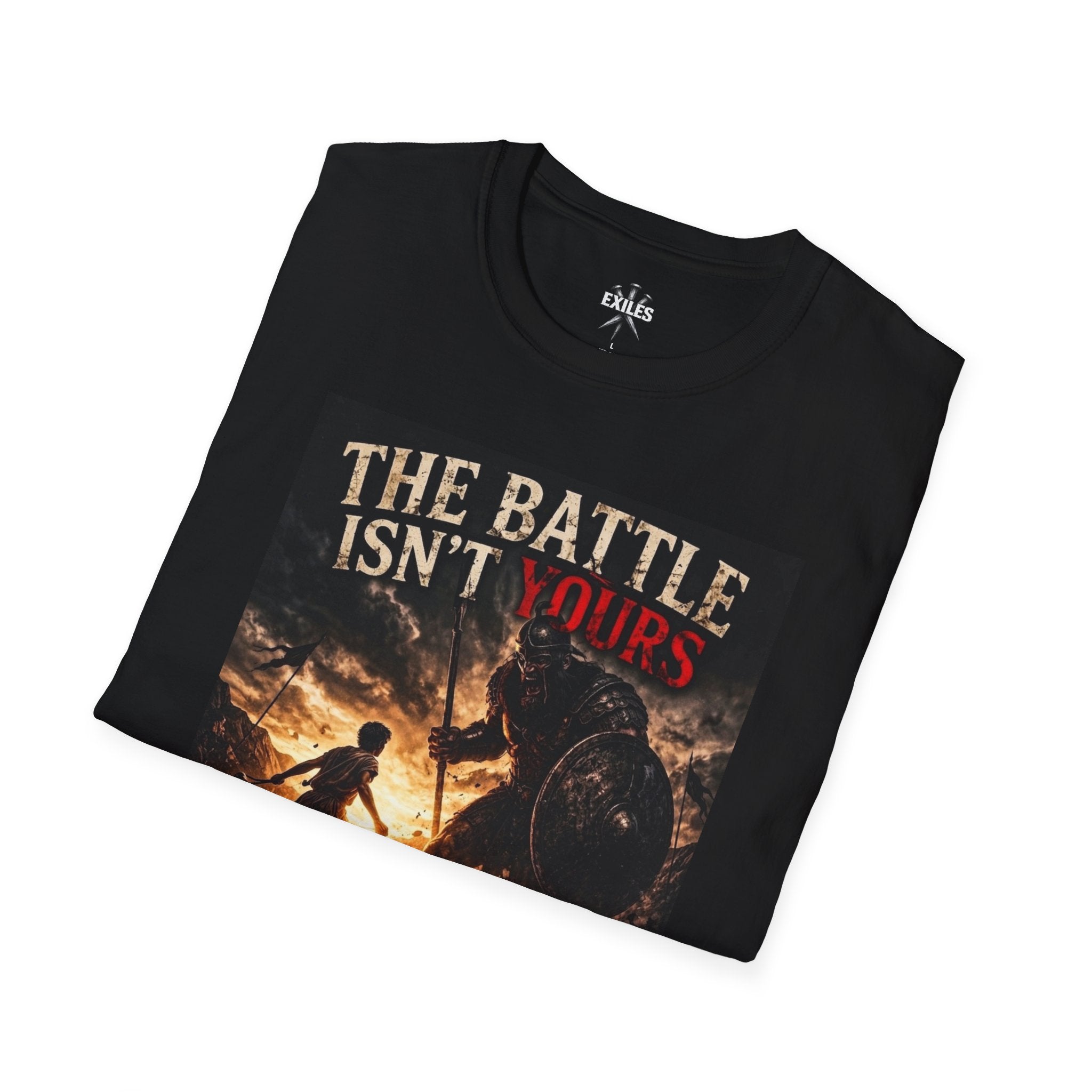 David and Goliath Unisex Softstyle T-Shirt