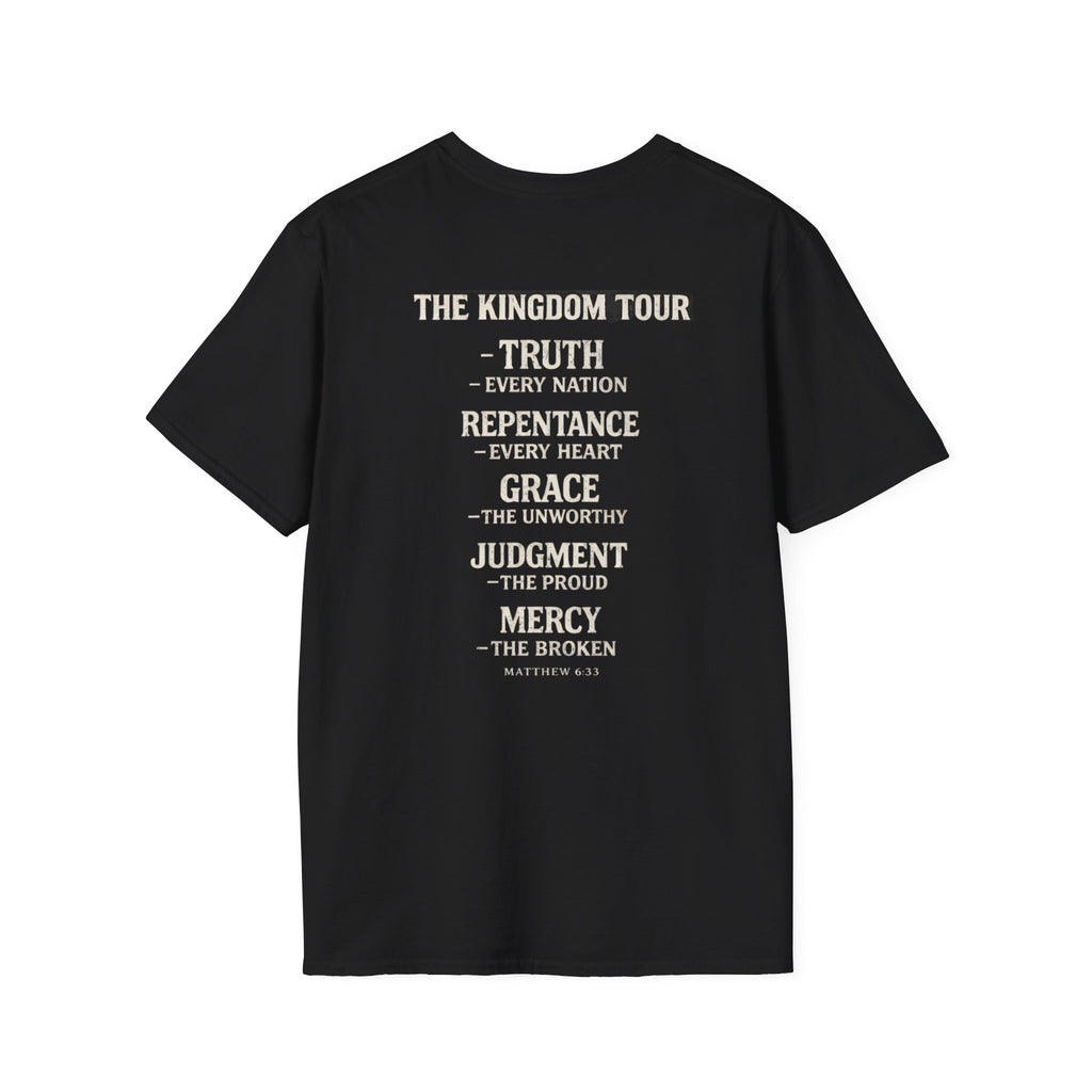Kingdom Over Culture T-Shirt — Christian Faith Tour Design