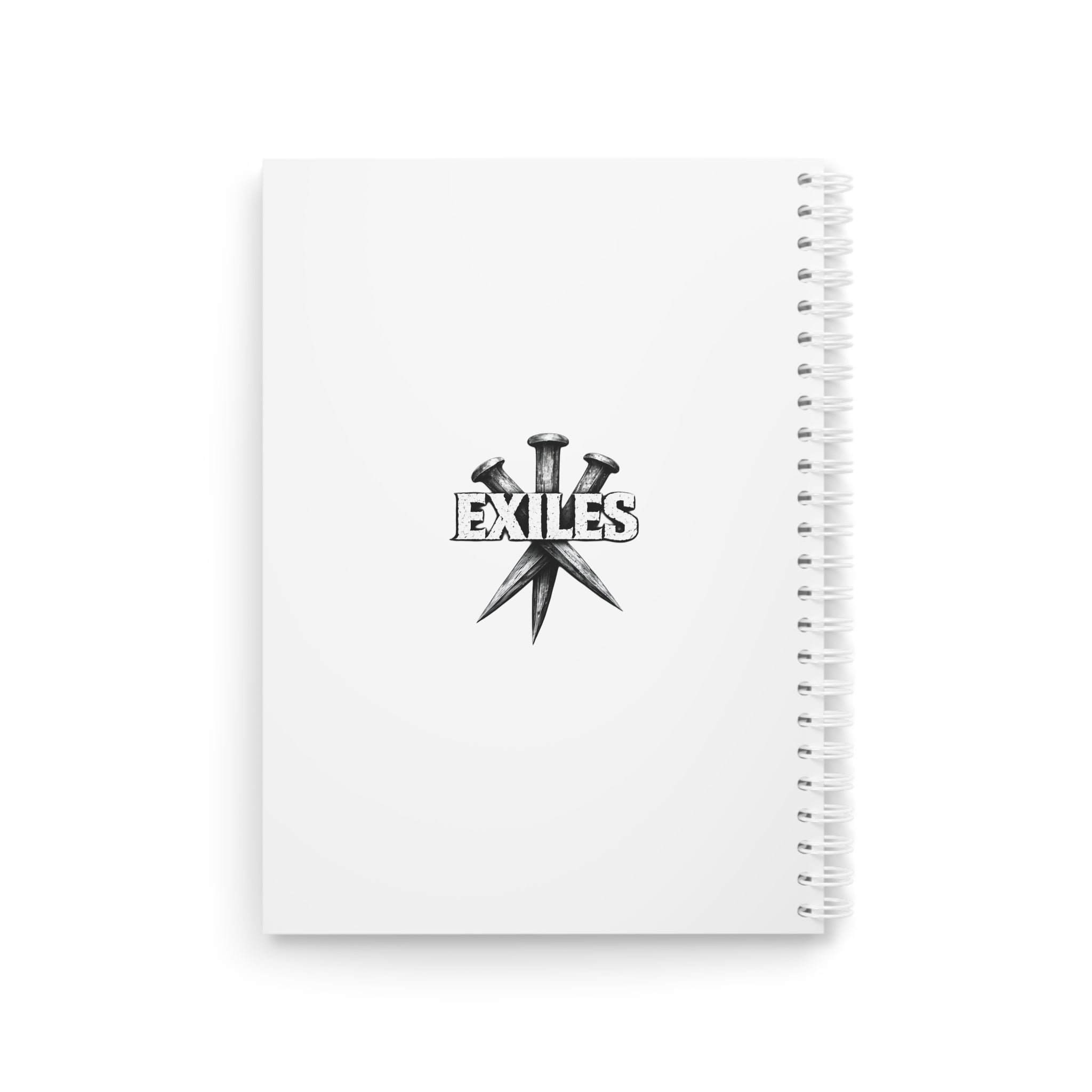 Spiral Notebook — “No Such Thing As a Good Witch” Fiery Crown of Thorns Journal