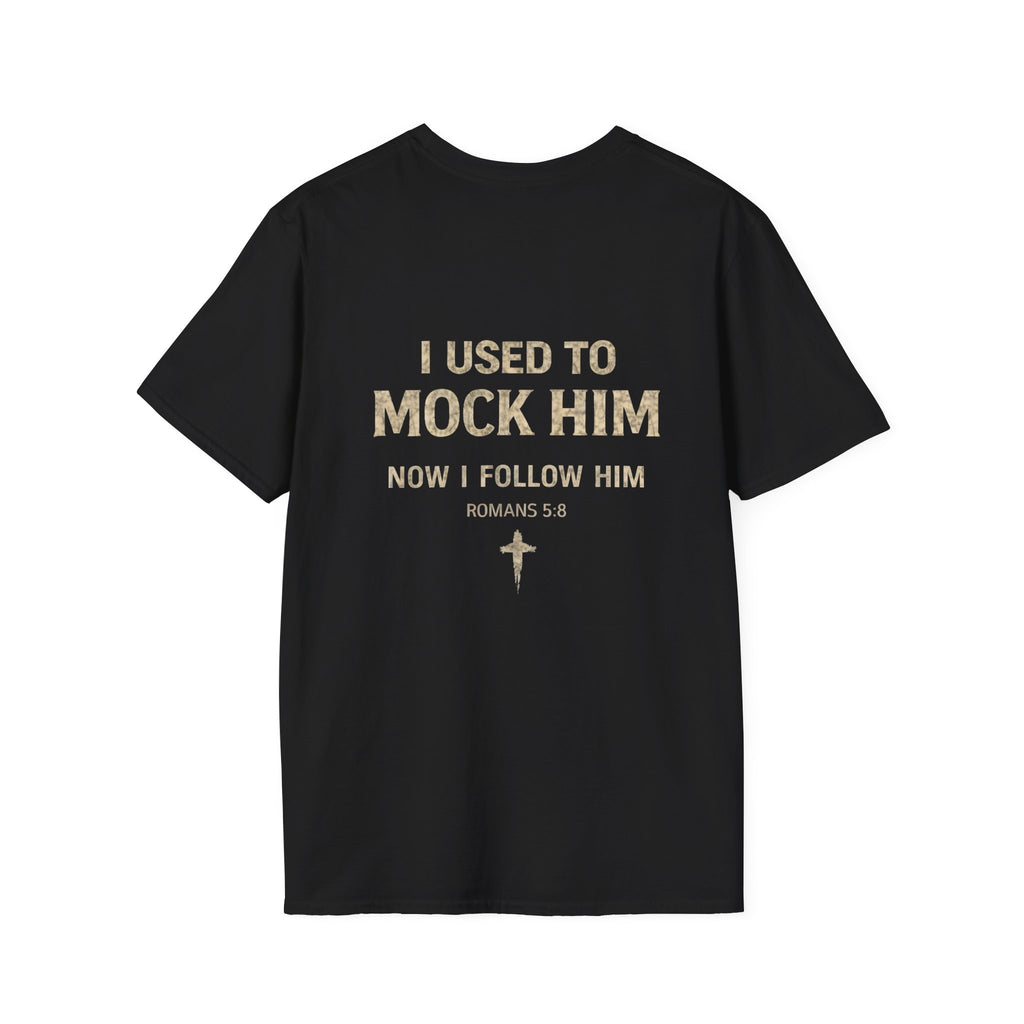 Christian Faith T-Shirt — "I Used to Hate Him / Then I Met Him" Inspirational Tee